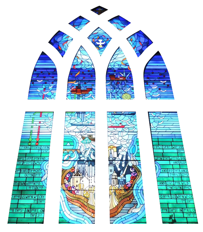 Stained Glass Transparent Colour UK Oil and Gas Chaplaincy